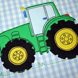 Stickdatei Doodle Traktor Trecker