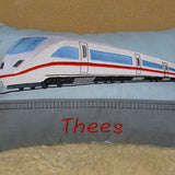 Stickdatei - Schnellzug Kissen ITH Zug Lok