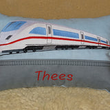 Stickdatei - Schnellzug Kissen ITH Zug Lok