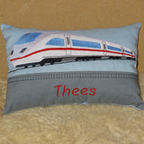 Stickdatei - Schnellzug Kissen ITH Zug Lok