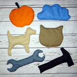 Kissen SET nähen 2 Gr. alle 30 Motive