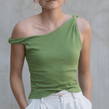 Schnittmuster Asymmetrisches One-Shoulder Top mit Drehung - JULE - Gr. 32 - 46 - Sewando