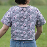 Oversized Crop Shirt in 3 Längen Schnittmuster Gr. 34 bis 52