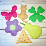 Kissen SET nähen 2 Gr. alle 30 Motive