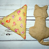 Kissen SET nähen 2 Größen Schmetterling Katze Klee Blume Birne