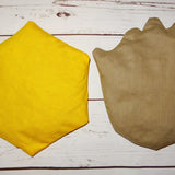 Kissen SET nähen 2 Größen Gitarre Maus Wabe Einhorn Baum Krone