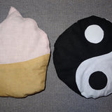 Kissen SET nähen 2 Größen Kleid Yin Yang Muffin Schnee Engel Seestern