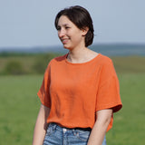 Oversized Crop Shirt in 3 Längen Schnittmuster Gr. 34 bis 52