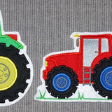 Stickdatei - Traktor alle Größen Trecker Applikation