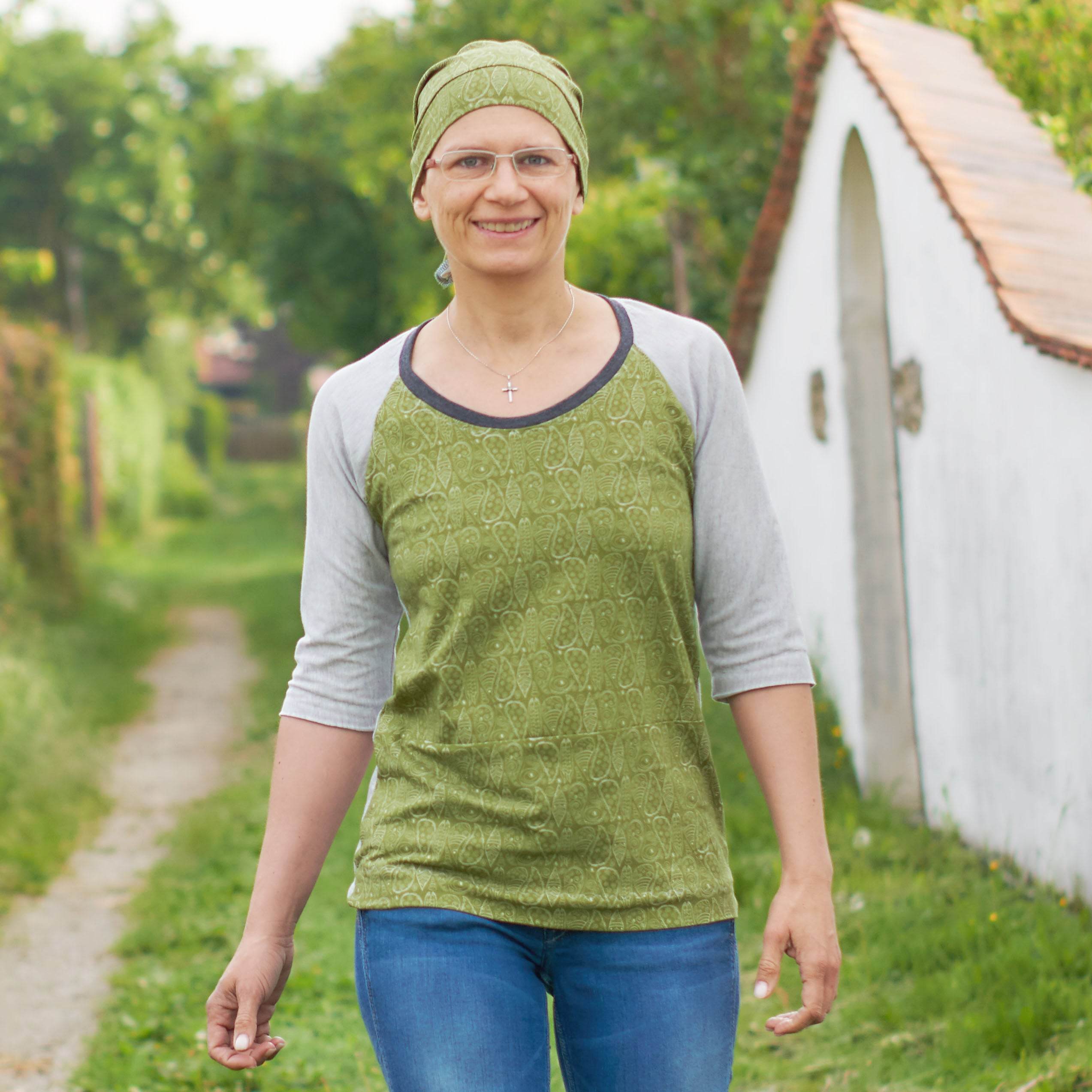 Schnittmuster Tunturi - Damen Raglanshirt Größe 32 - 60 - Sewando