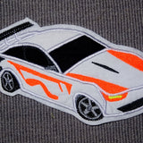 Rennauto Stickdatei
