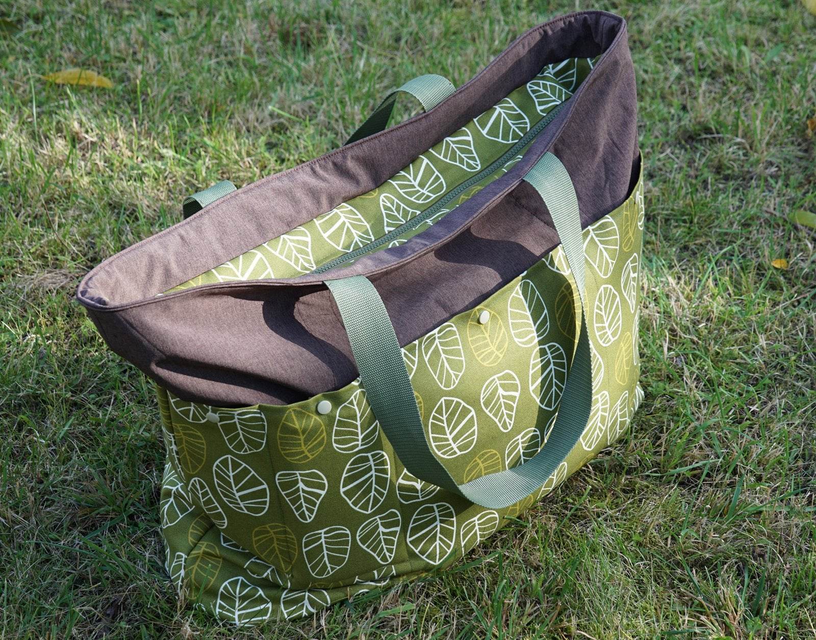 E-Book - XXL Shopper Strandtasche Annett nähen mit Schnittmuster - Sewando