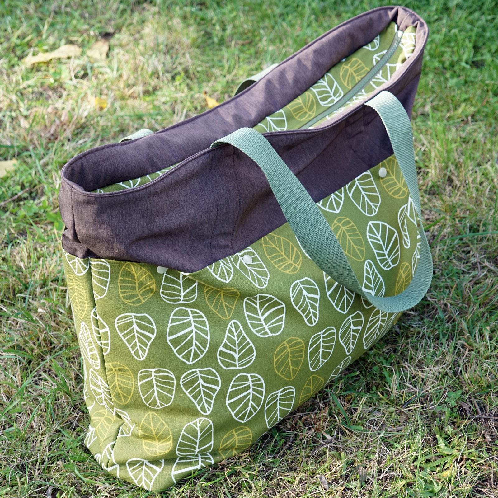 E-Book - XXL Shopper Strandtasche Annett nähen mit Schnittmuster - Sewando