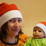 E-Book einfache Weihnachtsmann Mütze nähen Wichtel alle Gr.