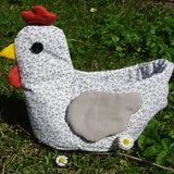 E-Book - Huhn Utensilo Korb Körbchen Osterkorb Osterkörbchen nähen
