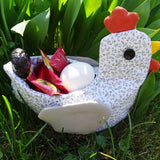 E-Book - Huhn Utensilo Korb Körbchen Osterkorb Osterkörbchen nähen