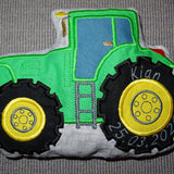 Stickdatei - Traktor Kissen ITH in 5 Größen