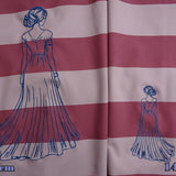 Stickdatei - Frau im langen Kleid / Dame im Abendkleid