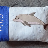 Stickdatei - Delfin Kissen ITH