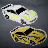 Rennauto Stickdatei