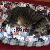 E-book Katzen Körbchen Hunde Korb Babynest inkl. Schnittmuster nähen