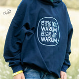 Plotterdatei ICH FRAG NICHT WARUM, ICH SAG DIR WARUM