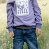 Plotterdatei Statement „Ich stehe niemals still“