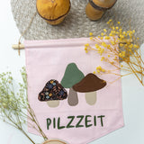 Bundle Plotterdatei, Applikations- und Handstickvorlage Pilze