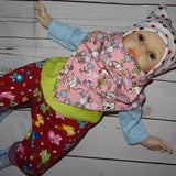 Loop im Dreieckstuch Design für die ganze Familie nähen