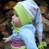 E-Book Schnittmuster Mütze Zipfelmütze Bommelmütze nähen