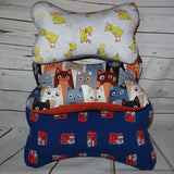 E-Book Schnittmuster Leseknochen Kissen in 4 Größen nähen