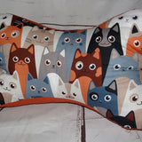 E-Book Schnittmuster Leseknochen Kissen in 4 Größen nähen