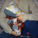 E-Book Schnittmuster Leseknochen Kissen in 4 Größen nähen