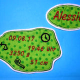 Stickdatei zur Geburt - Baby