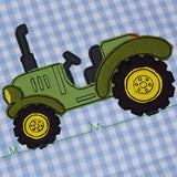 Stickdatei Doodle Traktor Trecker