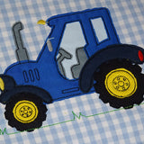 Stickdatei Doodle Traktor Trecker