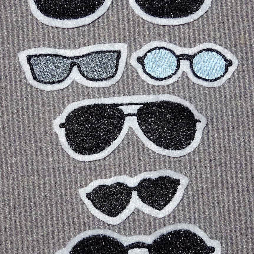 Stickdatei - Sonnenbrille gefüllt für Kuscheltiere Kissen Bettschlagen - Sewando