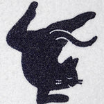 Stickdatei - Yoga Katze gefüllt Silhouette - Sewando