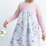 Herbstkleid Heidi Schnittmuster Kleid 50-170 - Sewando
