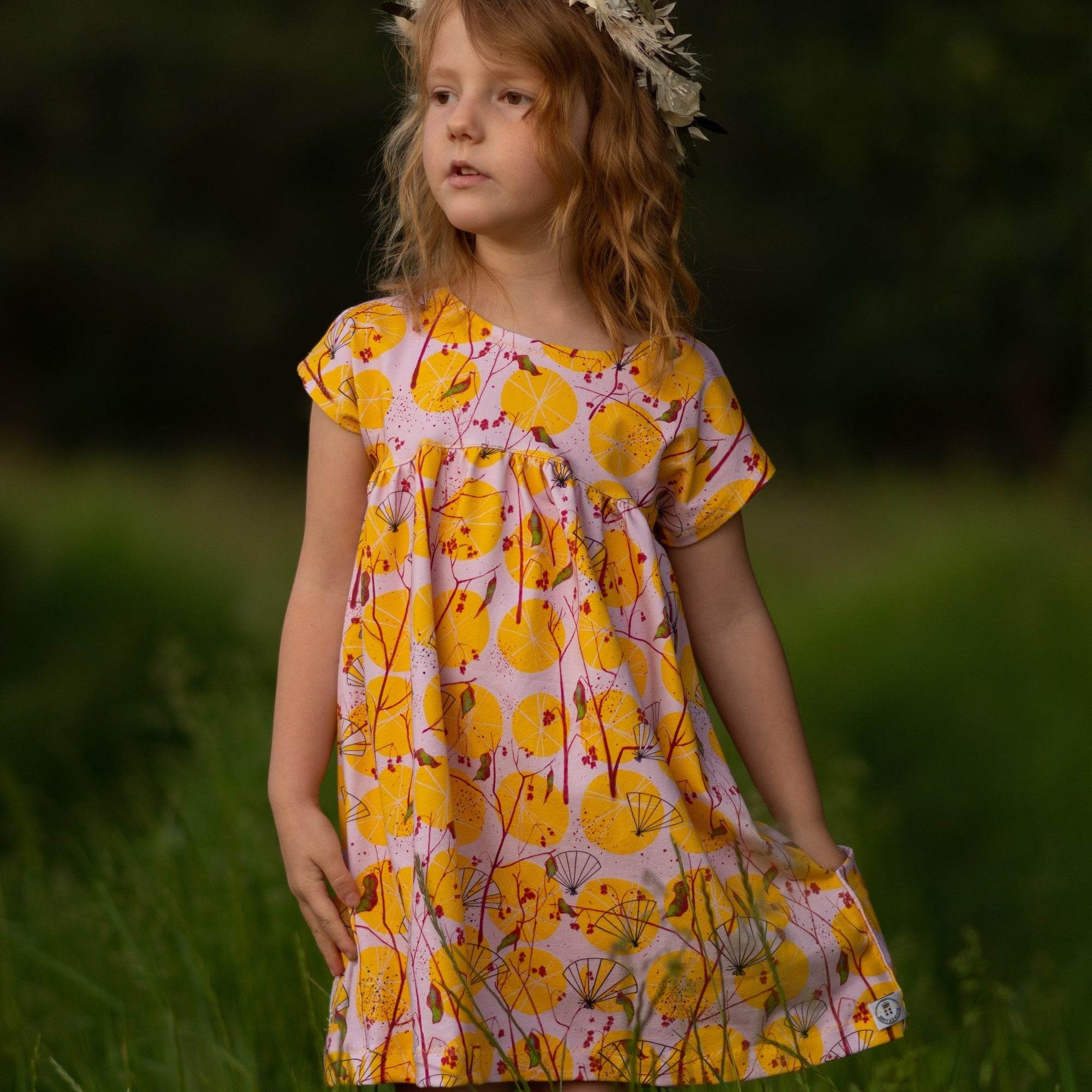Schnittmuster Crossover Dress - Kleid BEAMER Version - Gr. 56 - 164 - Sewando