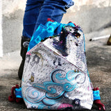 Schnittmuster Turnbeutel ELINE in 3 Varianten (35x40x10cm)