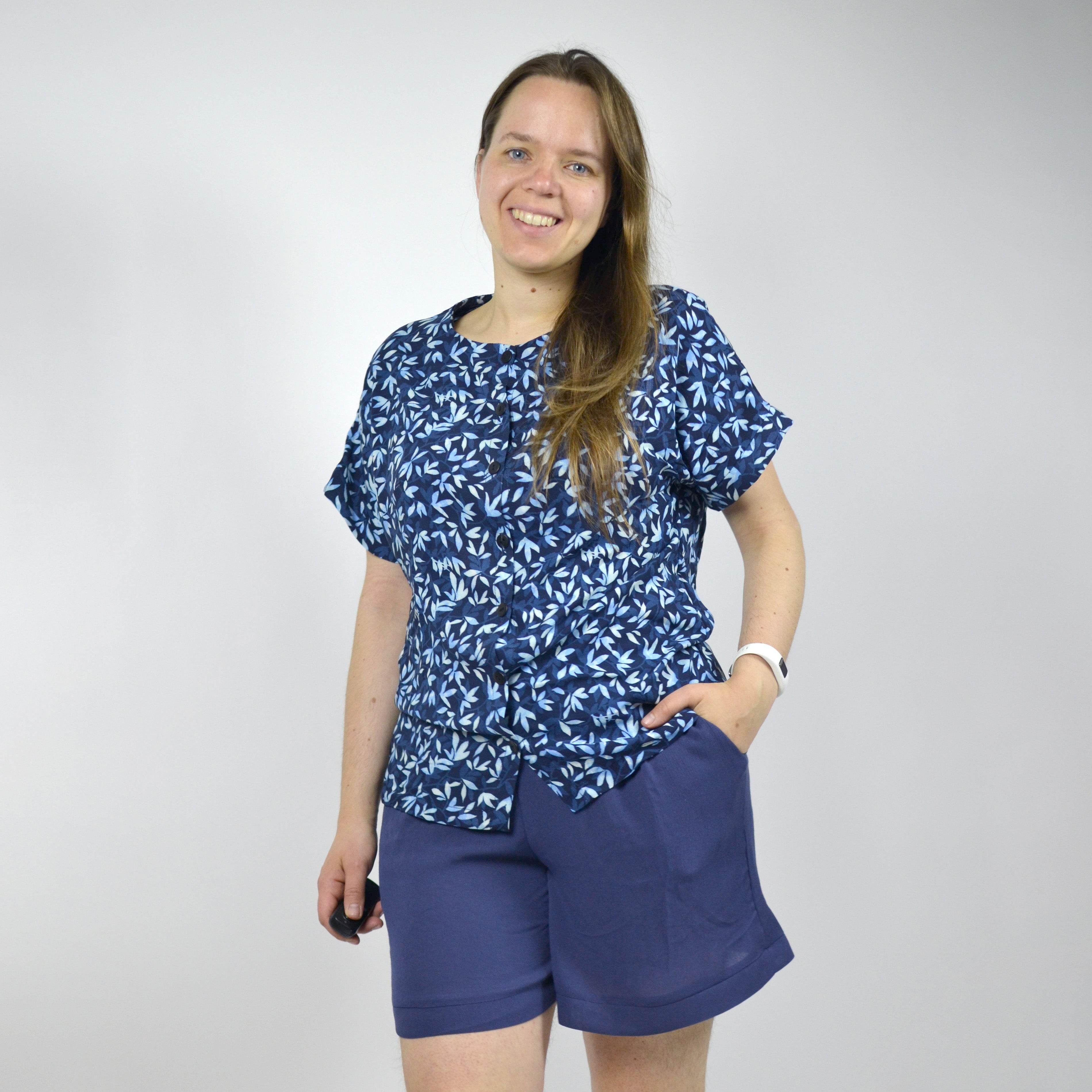 Schnittmuster Baukasten Tanska, Größen 32 - 60, Jumpsuit, Bluse, Hose - Sewando