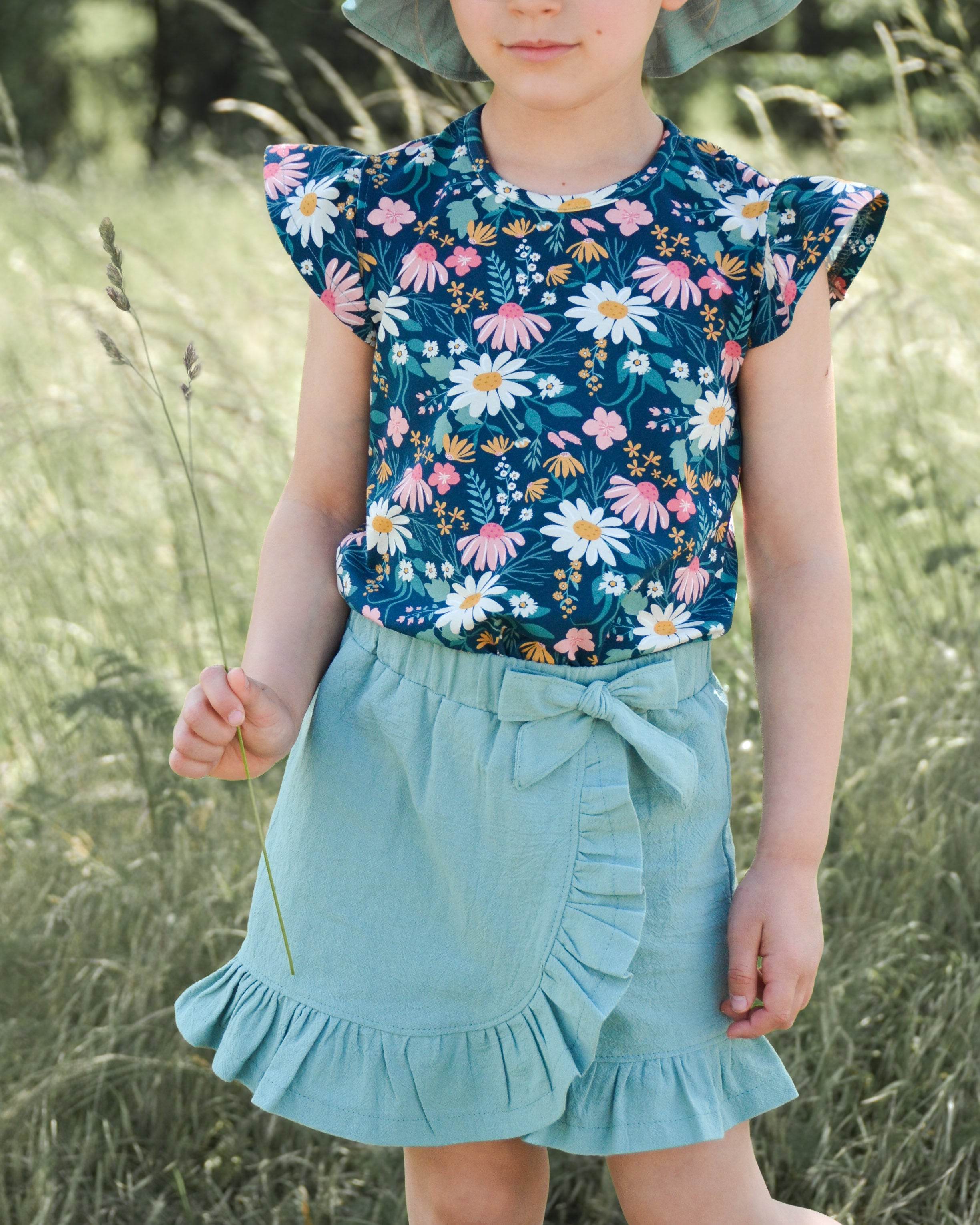 Schnittmuster CL*OVELY SKORT KIDS 80-164 - Sewando