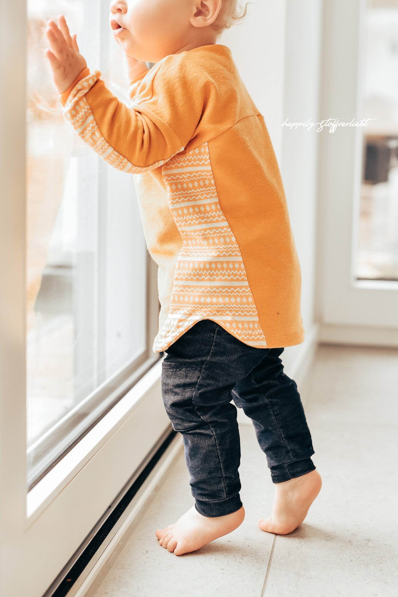 Schnittmuster Longshirt Elvis Mini Gr. 56-104 - Sewando