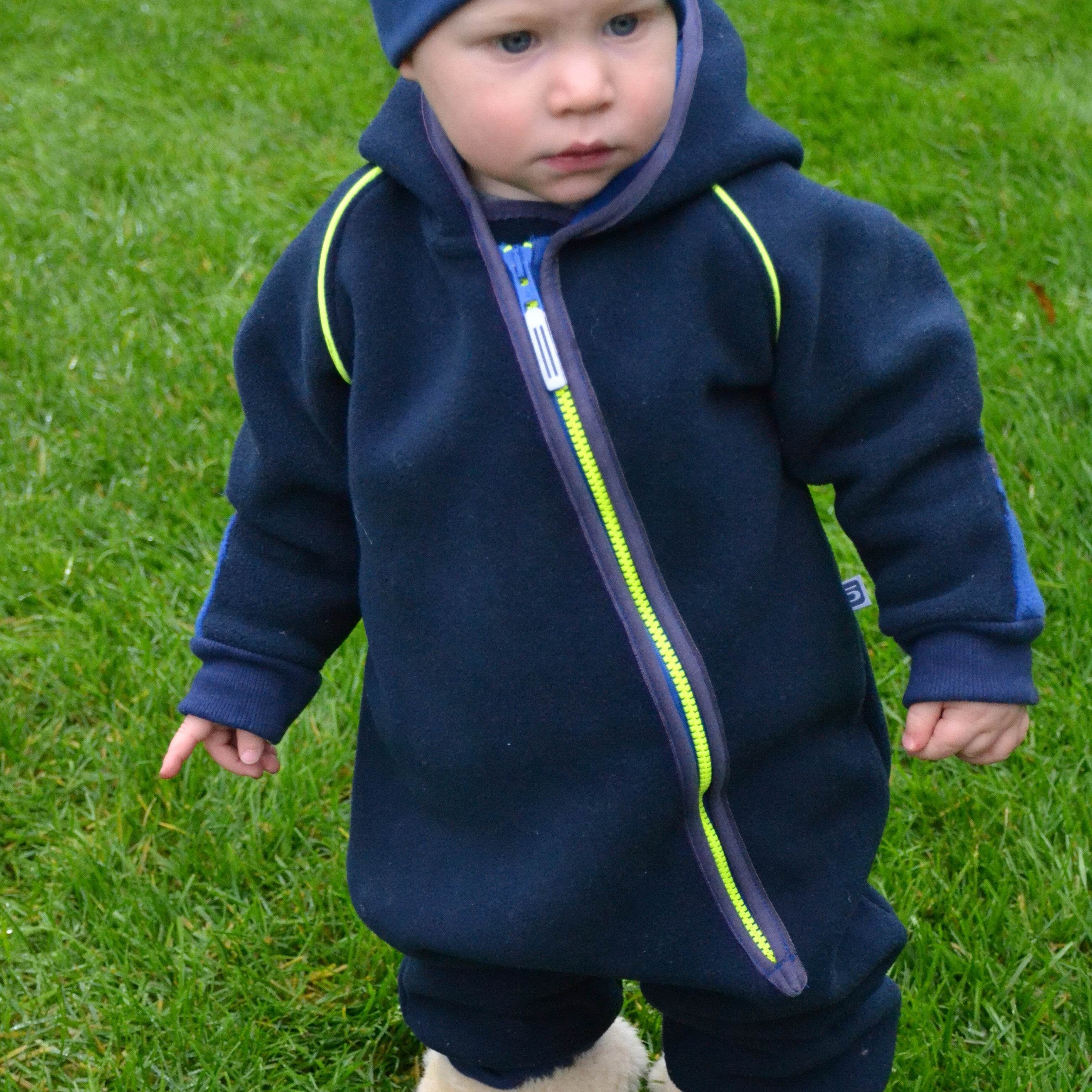 Weather and Winter-Suit Schnittmuster Outdoor Einteiler Fleece, Softshell Gr. 50-104 : - Sewando