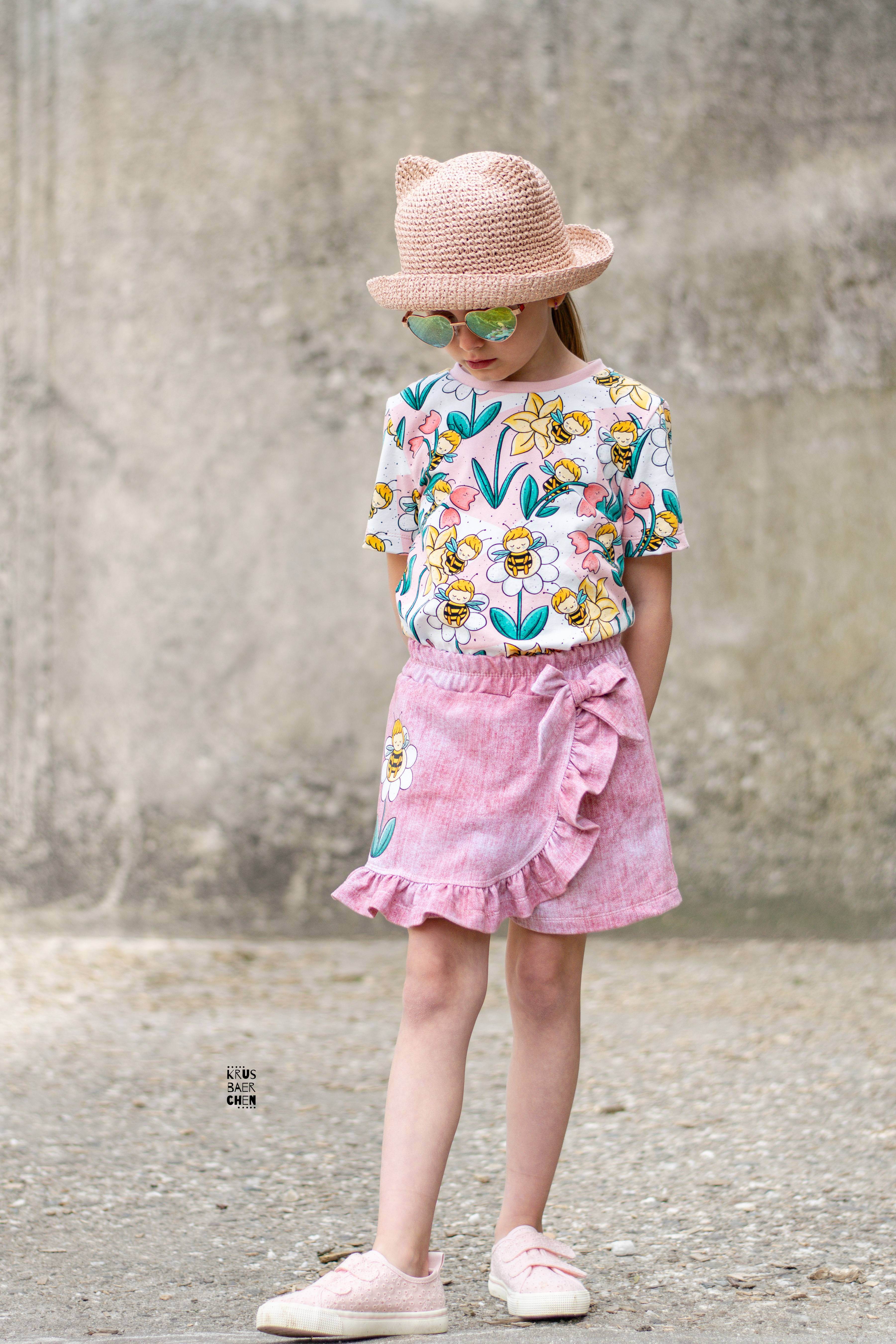 Schnittmuster CL*OVELY SKORT KIDS 80-164 - Sewando