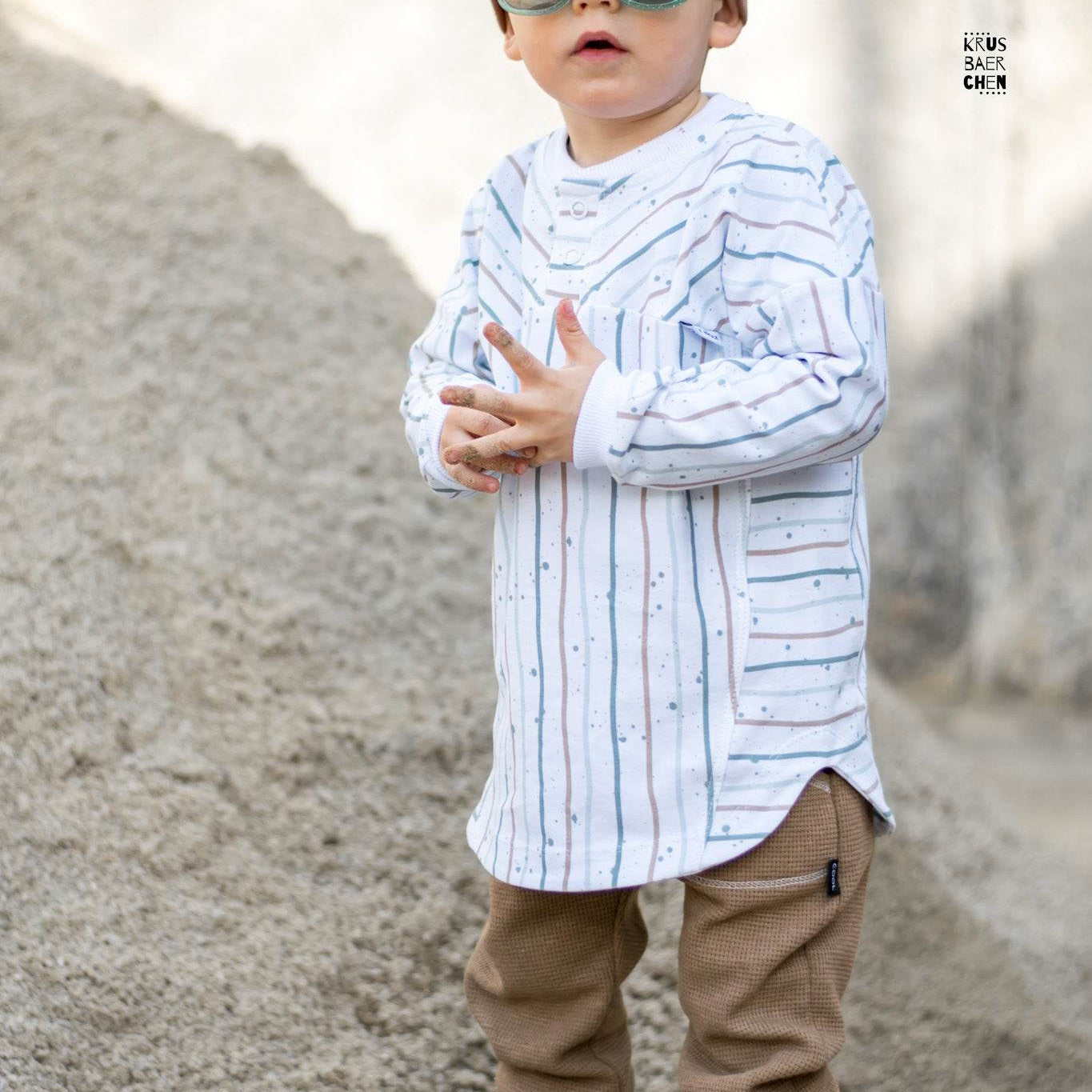 Schnittmuster Longshirt Elvis Mini Gr. 56-104 - Sewando