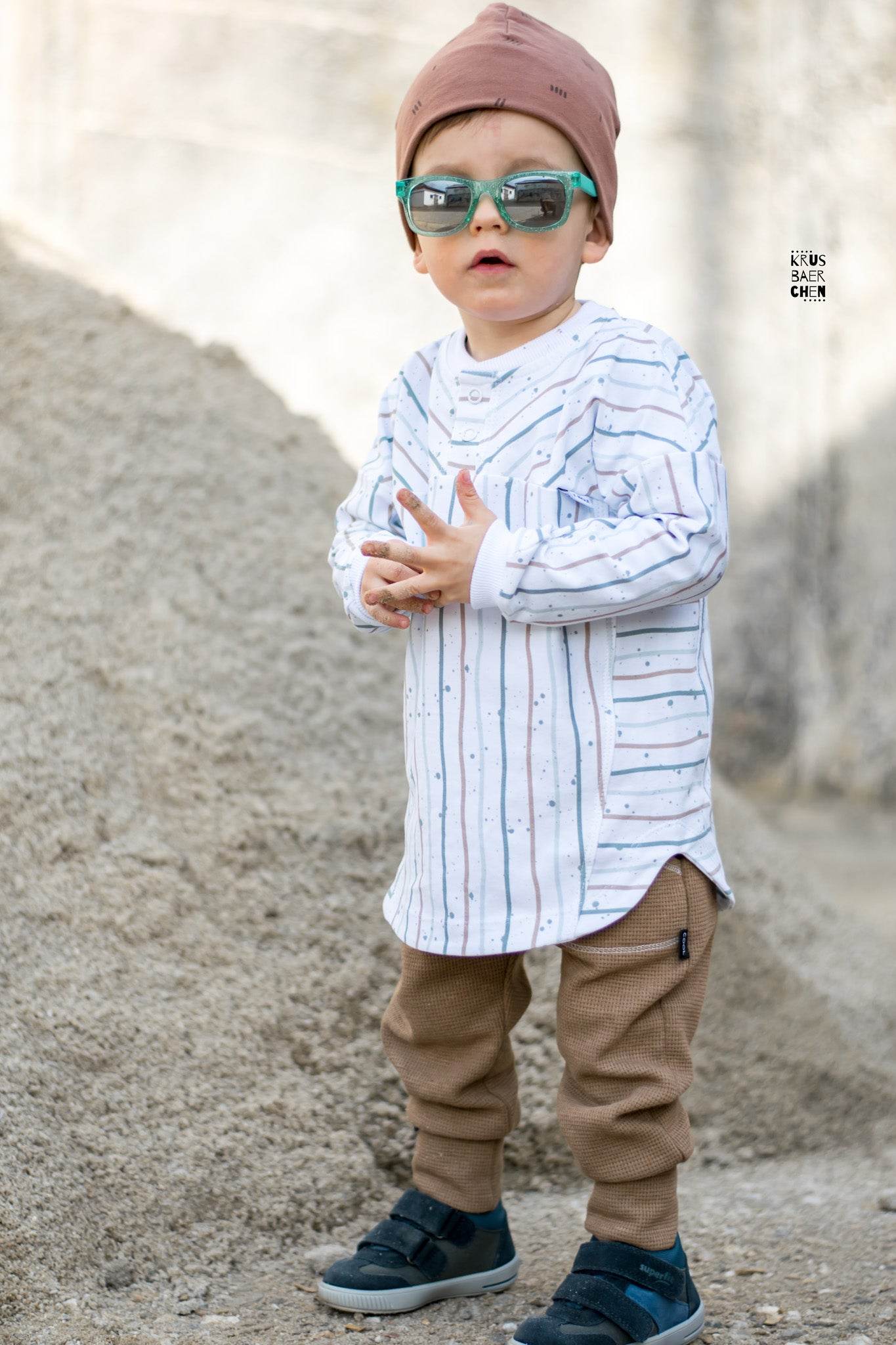 Schnittmuster Longshirt Elvis Mini Gr. 56-104 - Sewando