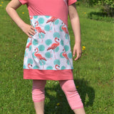 Schnittmuster Longshirt und Kleid "Hula Wave" Gr. 80-164