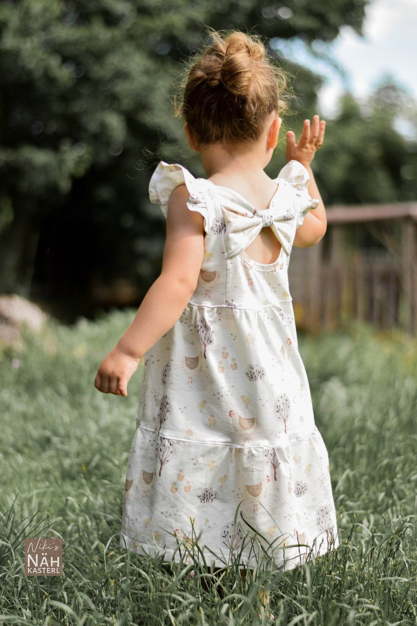 Schnittmuster Maxikleid Zoraya Mini Gr. 80-128 - Sewando